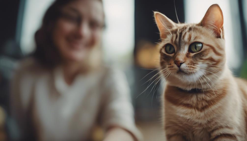 smiling and feline perspective