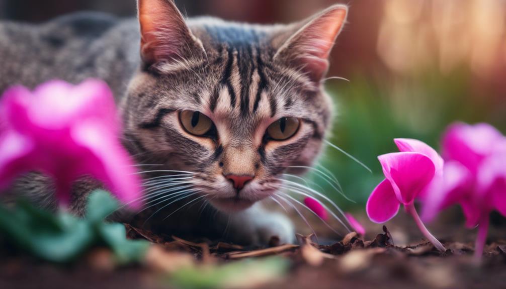 toxicity of cyclamen plants